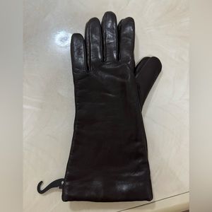 Brown 100% Cashmere Gloves